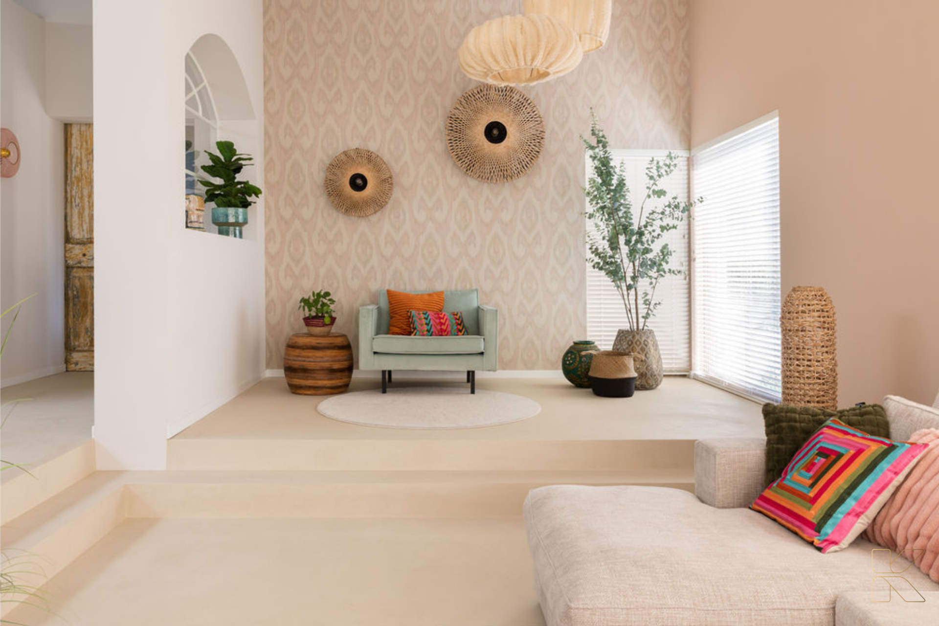 Krasvaste Lavasteen Gietvloer(1)