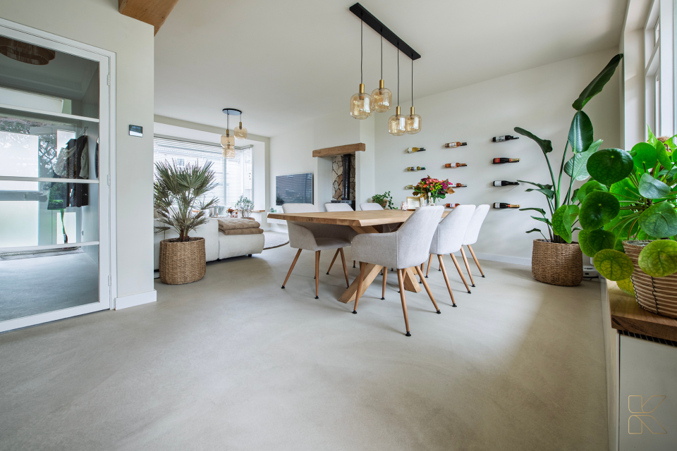 Krasvaste Lavasteen Gietvloer(10)