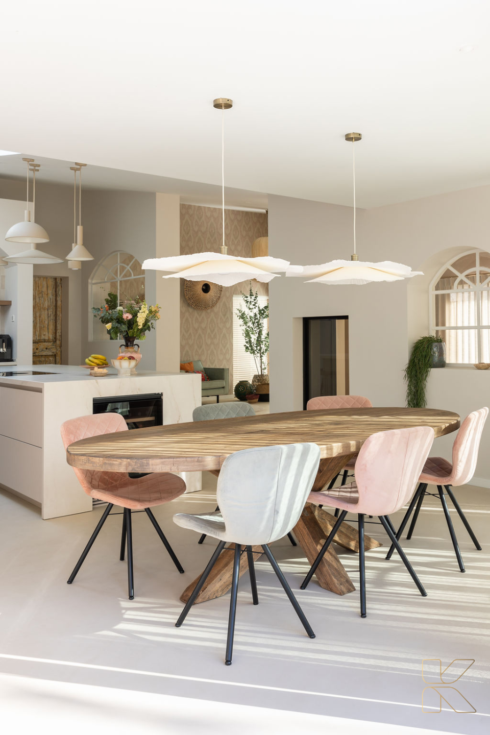 Krasvaste Lavasteen Gietvloer(3)