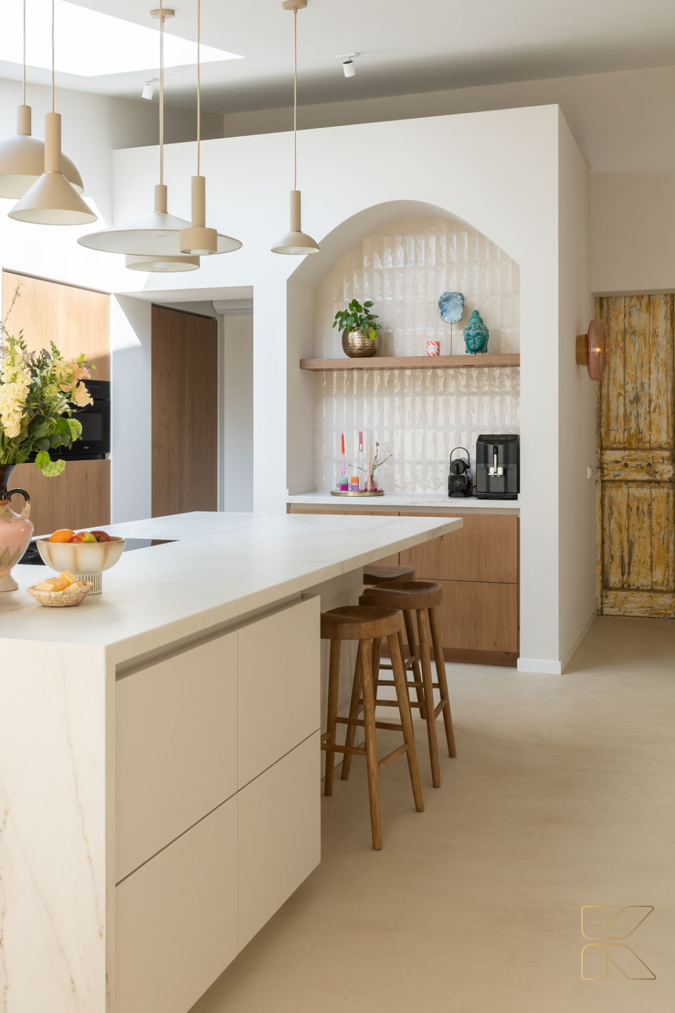 Krasvaste Lavasteen Gietvloer(4)