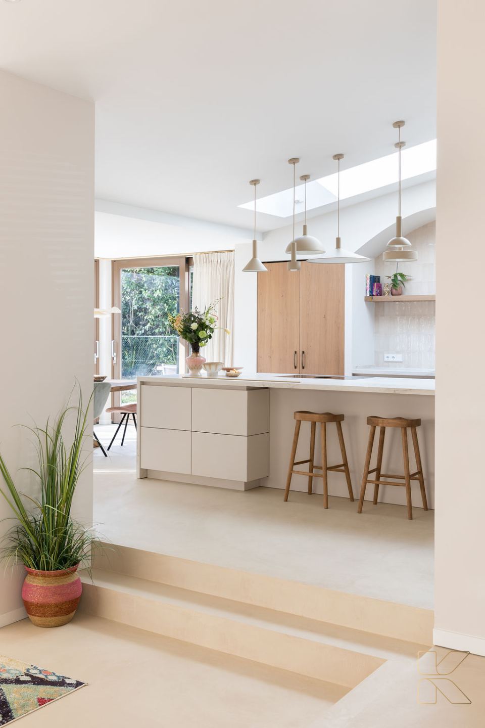 Krasvaste Lavasteen Gietvloer(6)