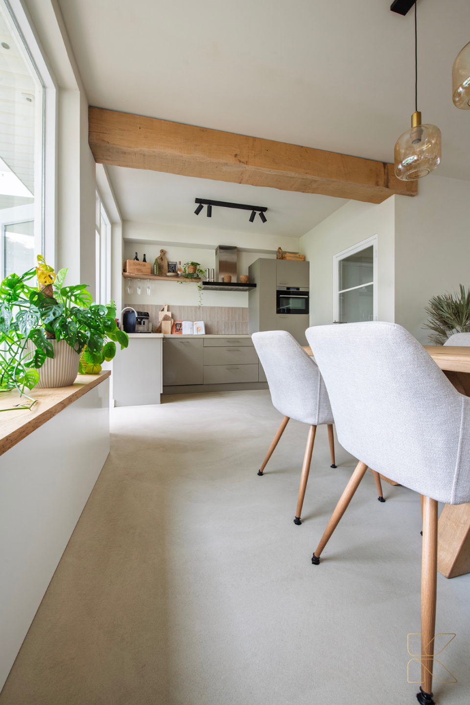 Krasvaste Lavasteen Gietvloer